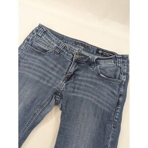 Rock & Roll Rival Straight Jeans Women's 31x31 (31x32 Tag) Medium‎ Wash